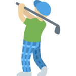 Go to the driving range.