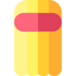 Float on a raft in a pool or river.