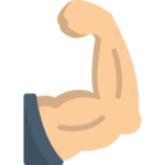 Tense up and relax your muscles in a progressive manner.