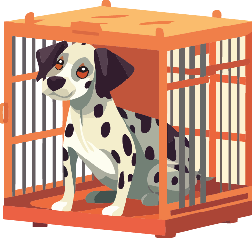 Caged-Dog - Christian Counselors of Mooresville