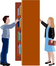 At the library - Christian Counselors of Mooresville