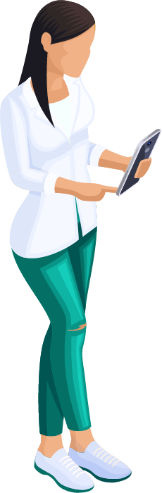 Student with phone - Christian Counselors of Mooresville