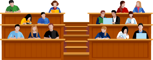 Students at lecture - Christian Counselors of Mooresville