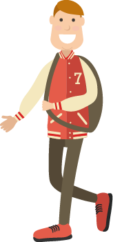 Walking student - Christian Counselors of Mooresville