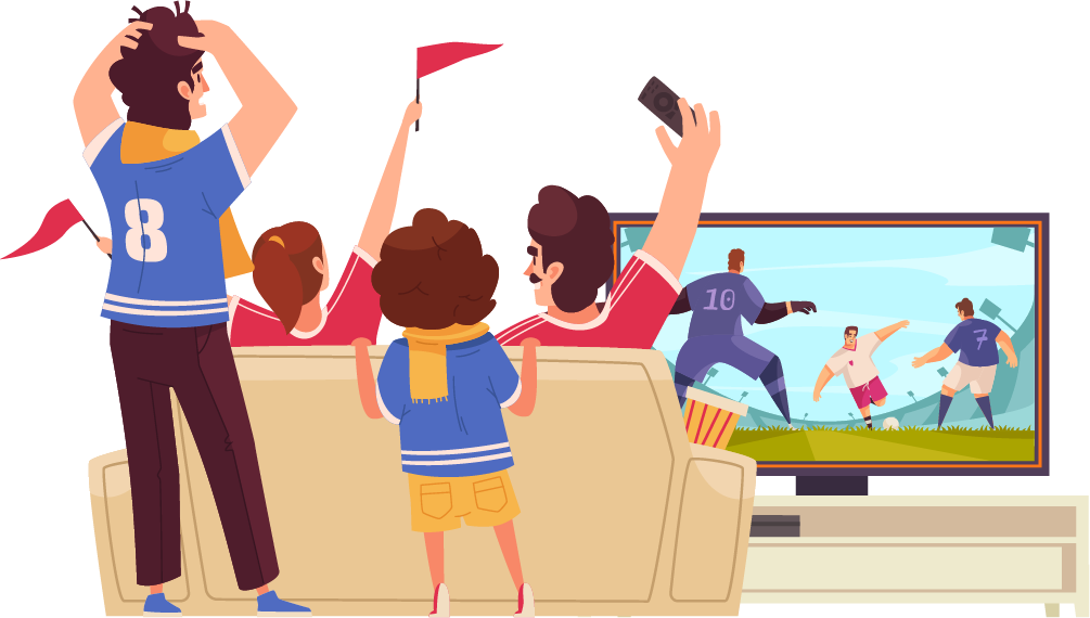 Watching sports with family - Christian Counselors of Mooresville