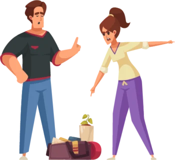 Couple arguing - Christian Counselors of Mooresville Evaluate your relationship and determine if it helps you accomplish your goals.