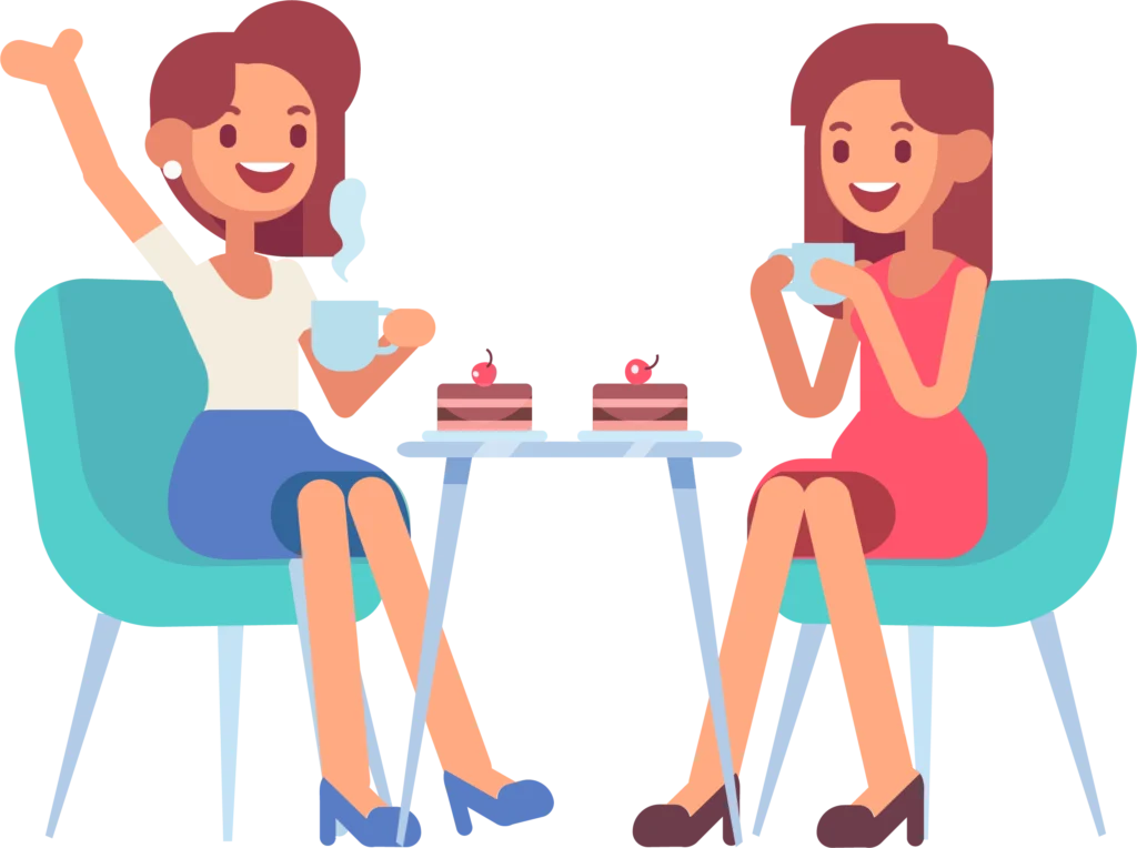 Eating cake together - Christian Counselors of Mooresville