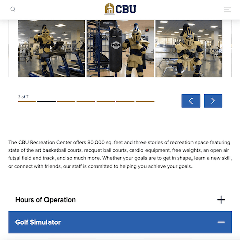 California Baptist University - Gold Simulator - Christian Counselors of Mooresville