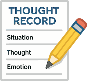 Thought Record - Christian Counselors of Mooresville Both Beck and Ellis encourage their clients to make thought records as homework.